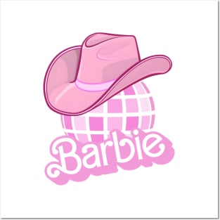 Yee·​Haw Disco Barbie - Classic Posters and Art